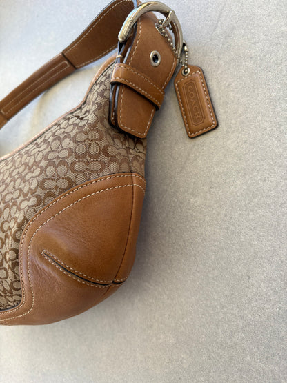 Coach Soho Monogram Bag Brown with Dustbag
