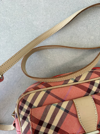 Burberry Pink Nova Check Crossbody