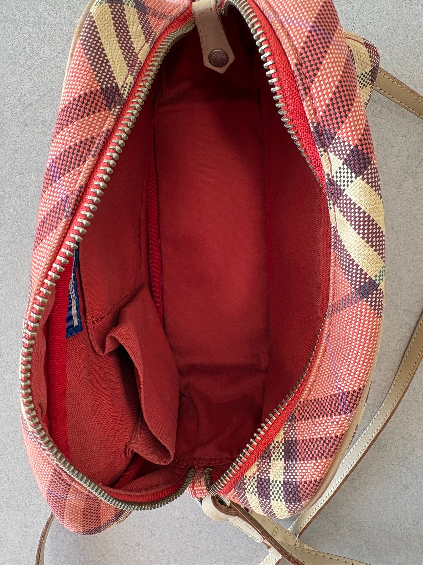 Burberry Pink Nova Check Crossbody