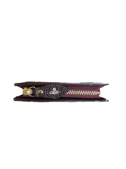 Vivienne Westwood Dark Brown Compact Wallet