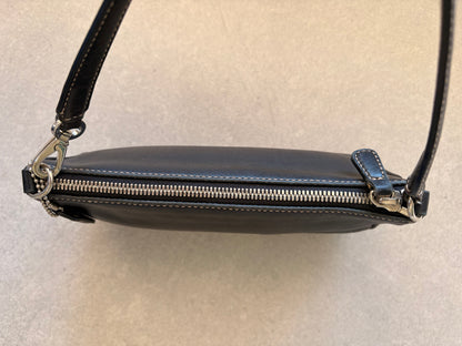 Coach Black Leather Demi Shoulder Bag