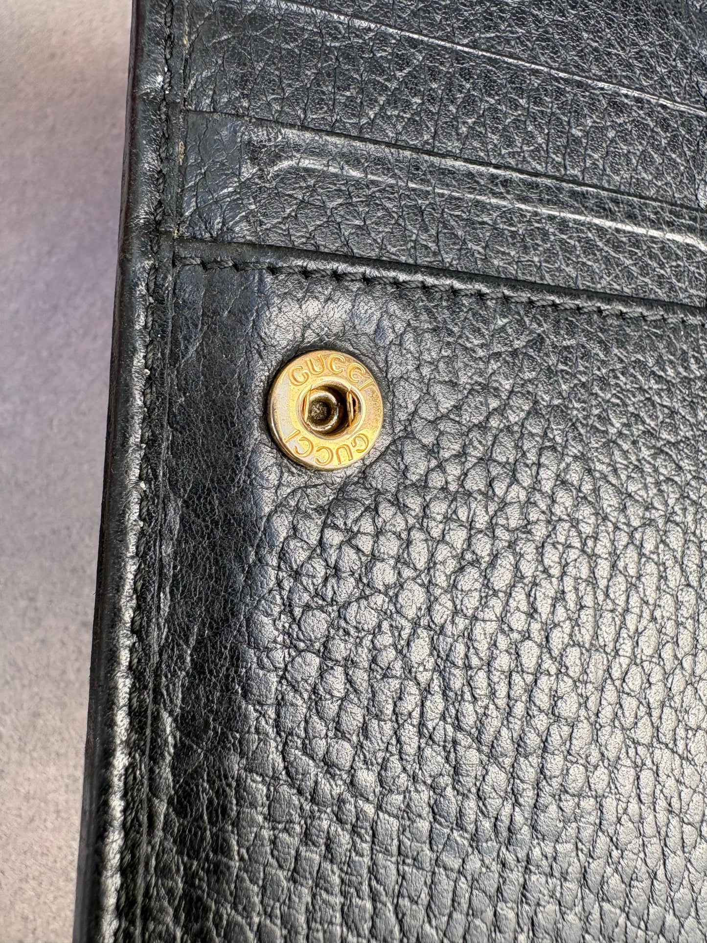 Gucci GG Black Wallet