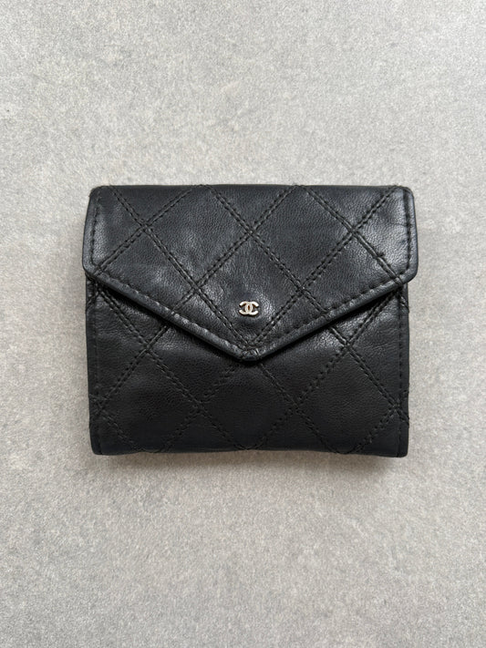 Chanel Black Leather Purse