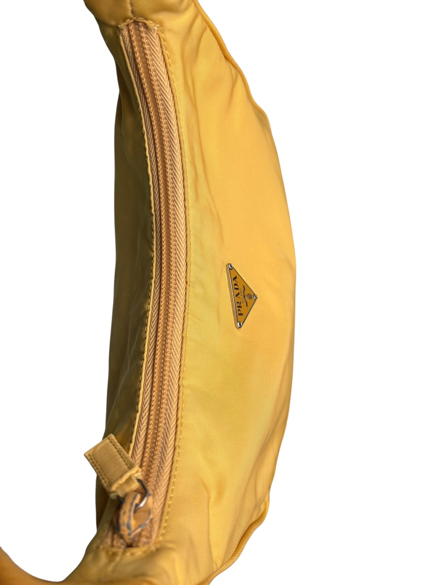 Prada Yellow Re-edition 2000 Nylon bag