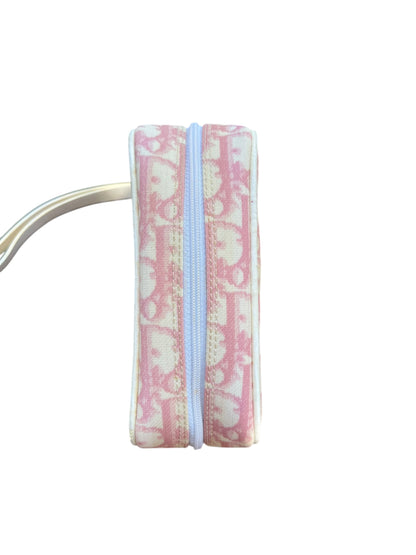 Dior Trotter Canvas Pouch Pink