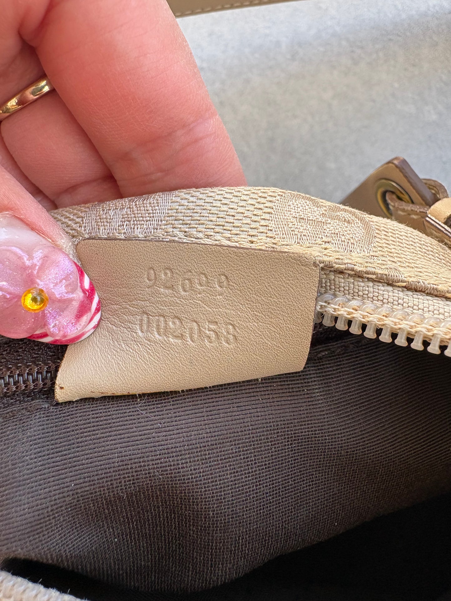 Gucci GG Canvas Pochette Shoulder Bag
