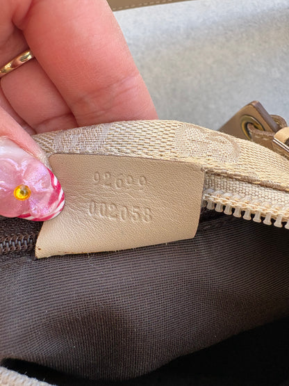 Gucci GG Canvas Pochette Shoulder Bag