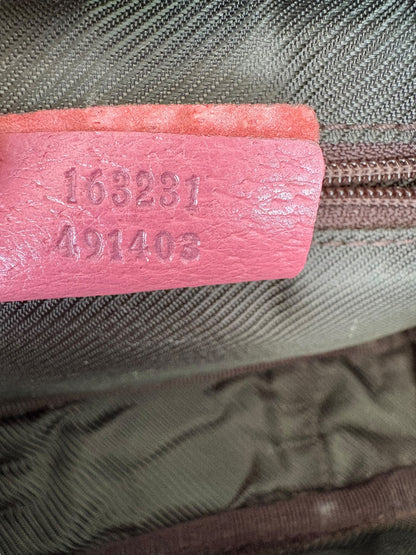 Gucci Biege and Pink Pouch