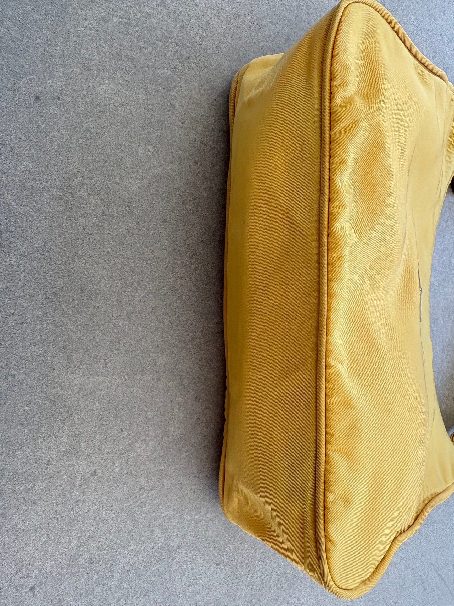 Prada Yellow Re-edition 2000 Nylon bag