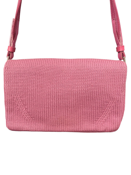 Prada Knit Shoulder Bag Pink