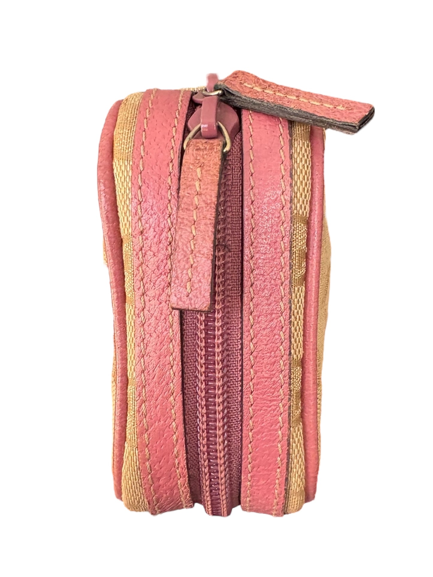 Gucci Biege and Pink Pouch