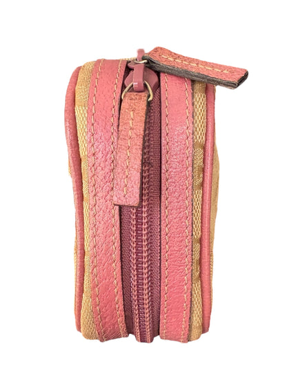 Gucci Biege and Pink Pouch