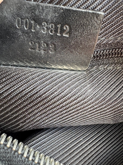 Gucci Black Monogram Handbag