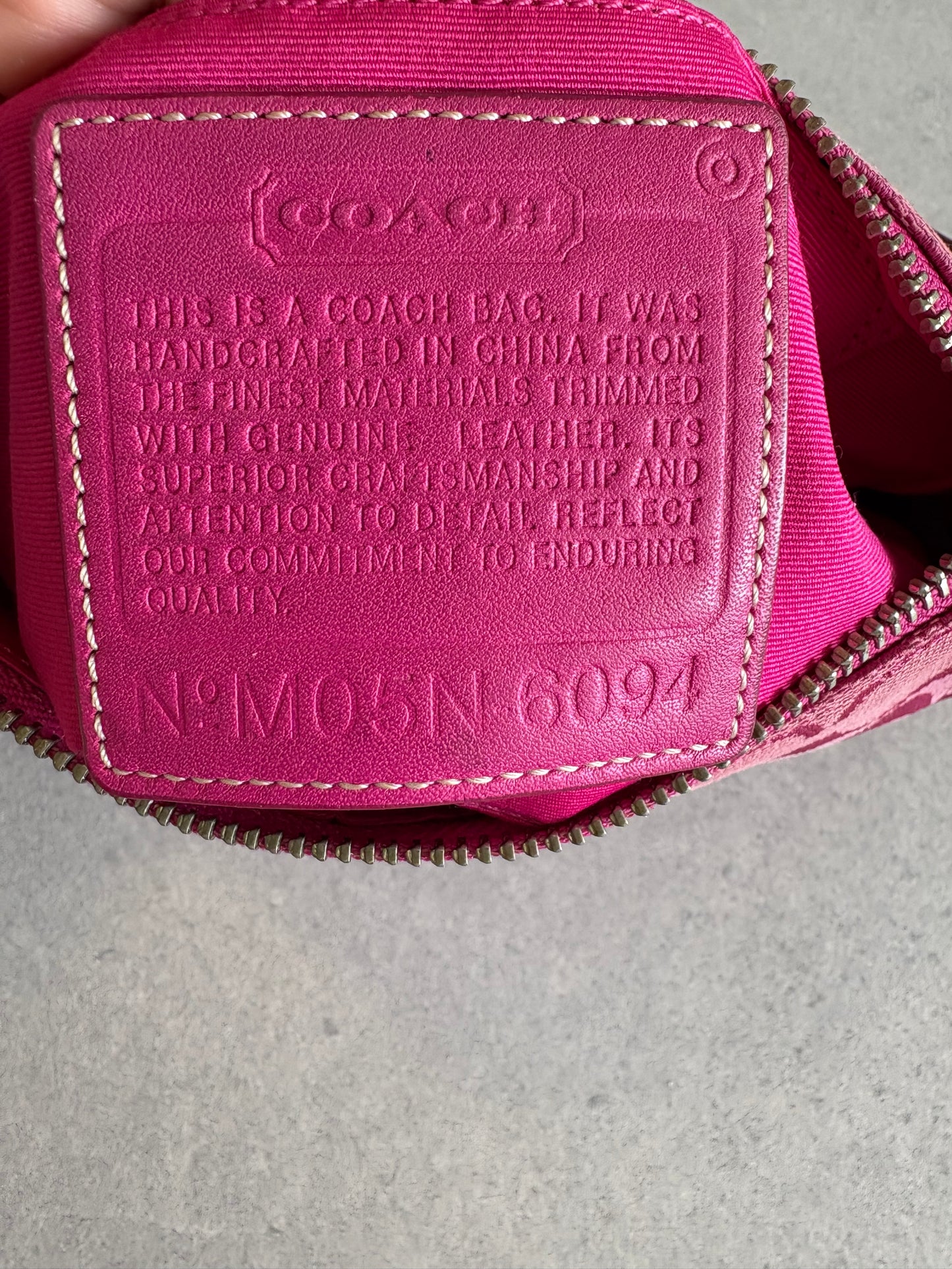 Coach RARE Demi Pink Shoulder Bag