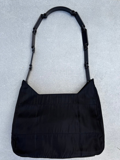 Prada Black Nylon Shoulder Bag