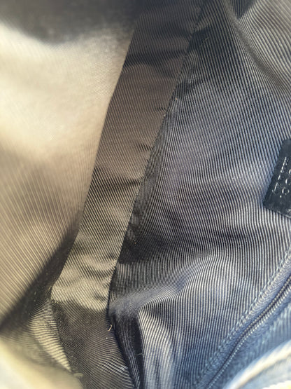 Gucci Black Monogram Handbag