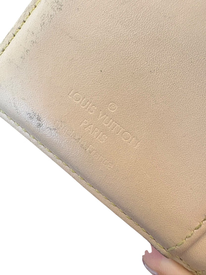 Louis Vuitton x Takashi Murakami Black Viennois wallet