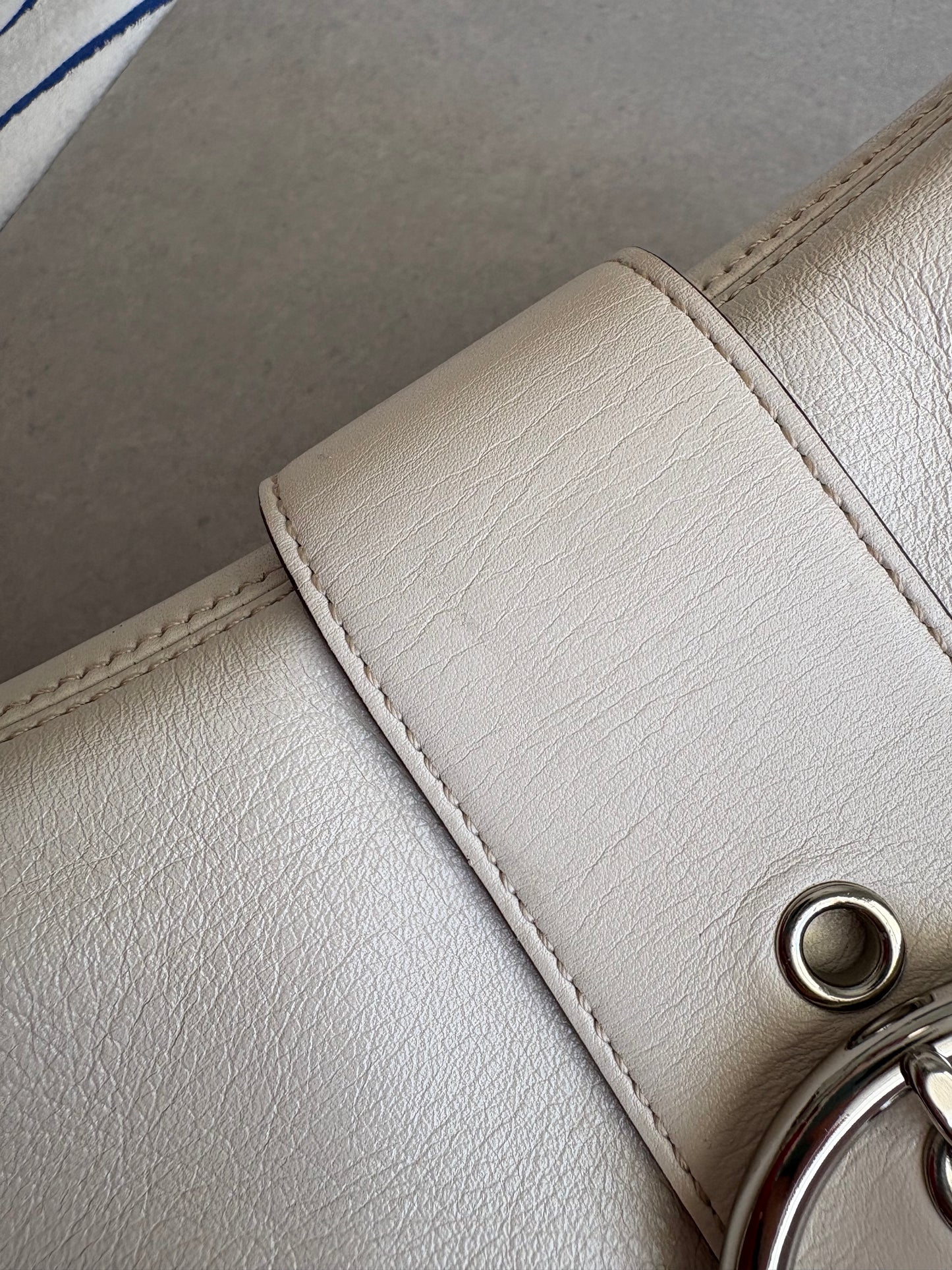 Coach Soho Cream Leather Shoulder Bag