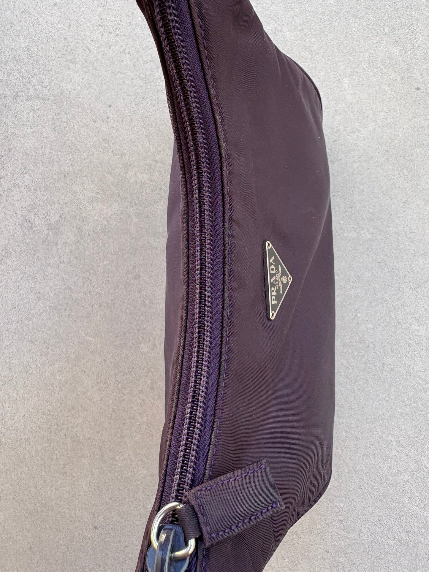 Prada Purple Re-edition 2000 Nylon bag
