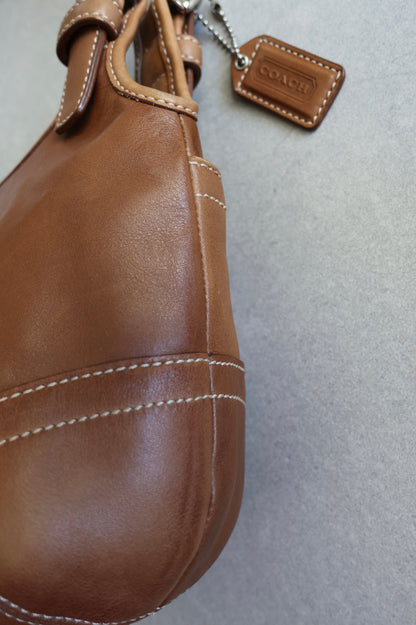 Coach Soho Brown Hobo Leather Shoulder Bag