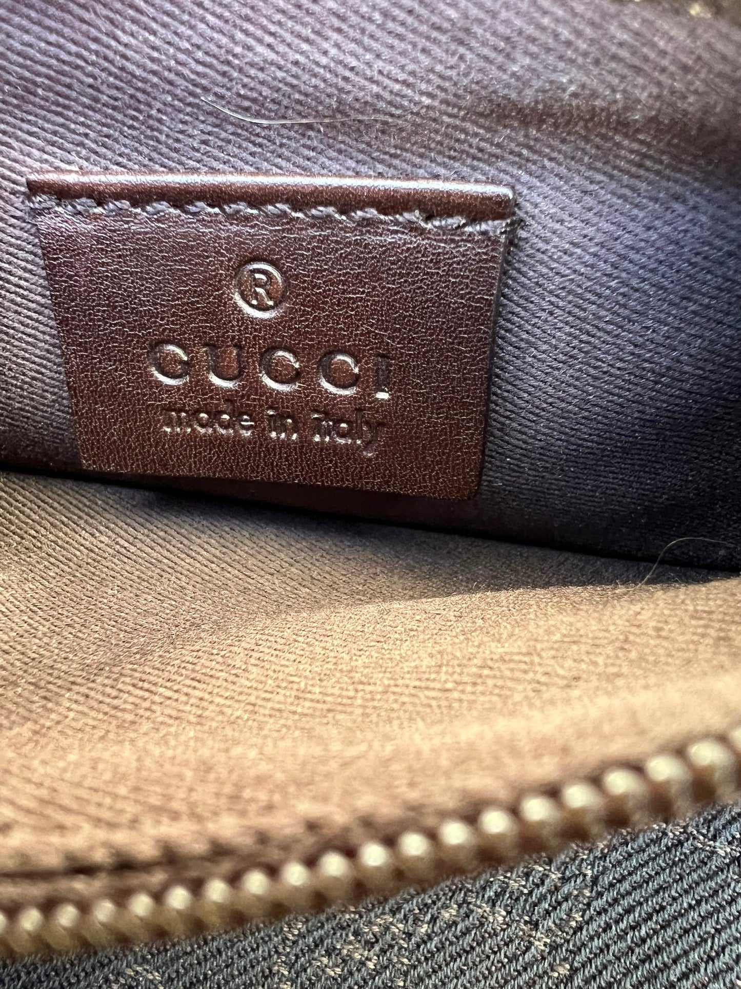 Gucci GG Canvas & Leather Tote Bag