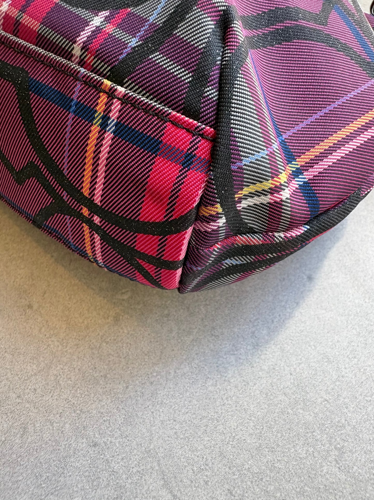 Coach Poppy Tartan Shoulder Bag