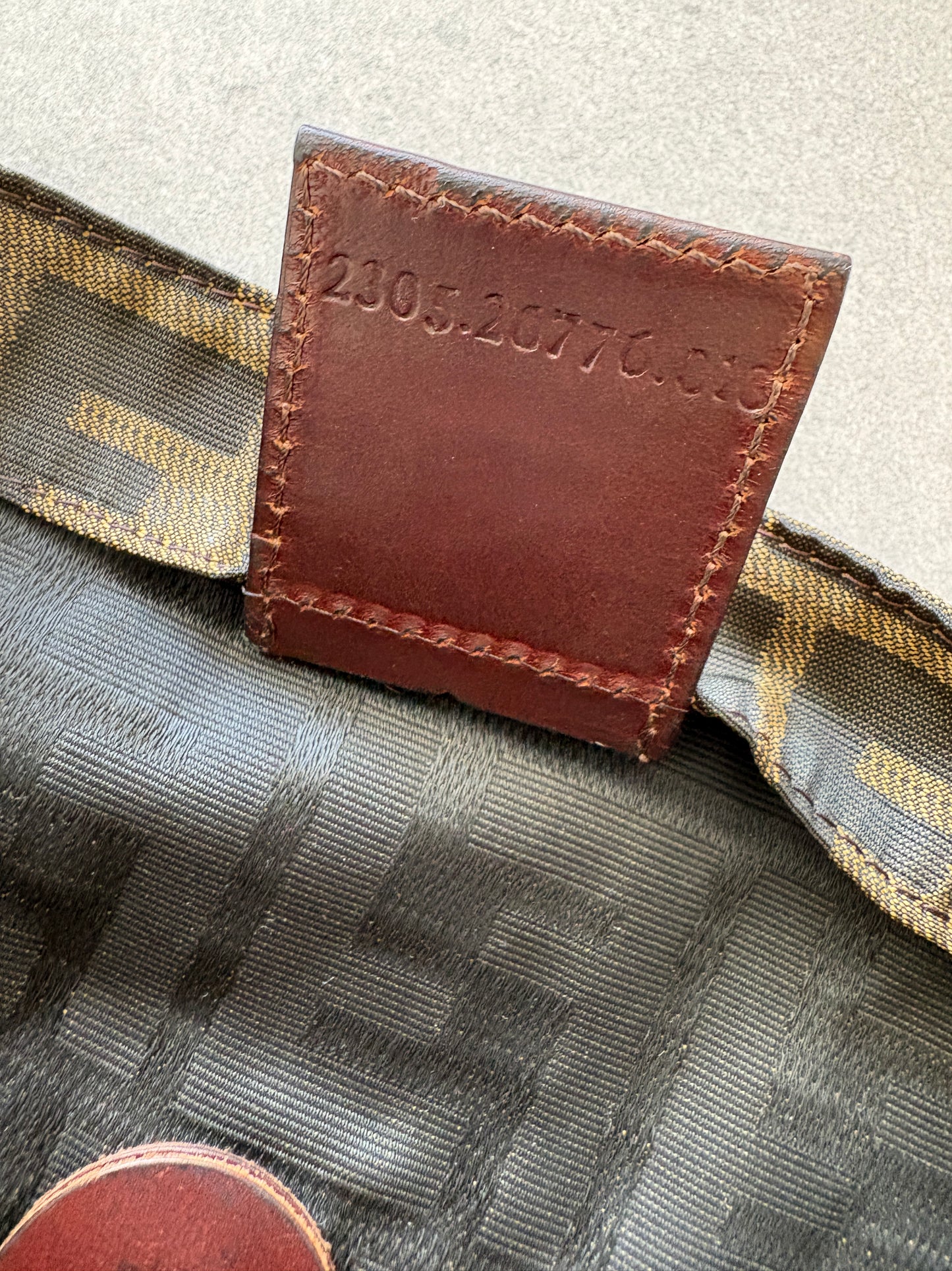 Fendi Baguette Bag Zucca Print