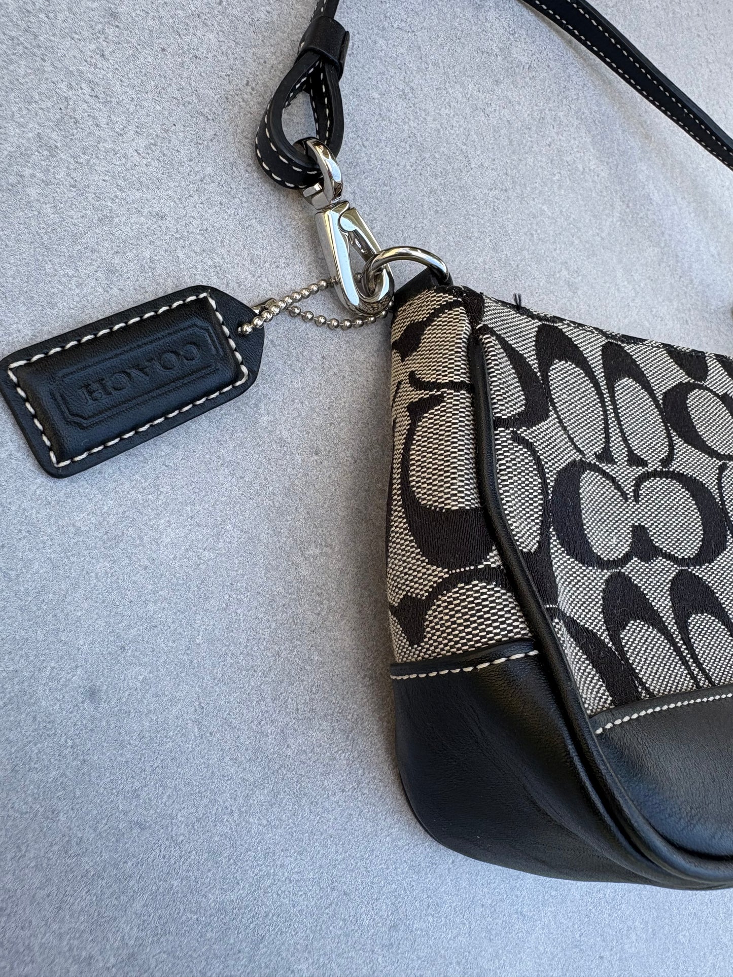 Coach Demi Black and Grey