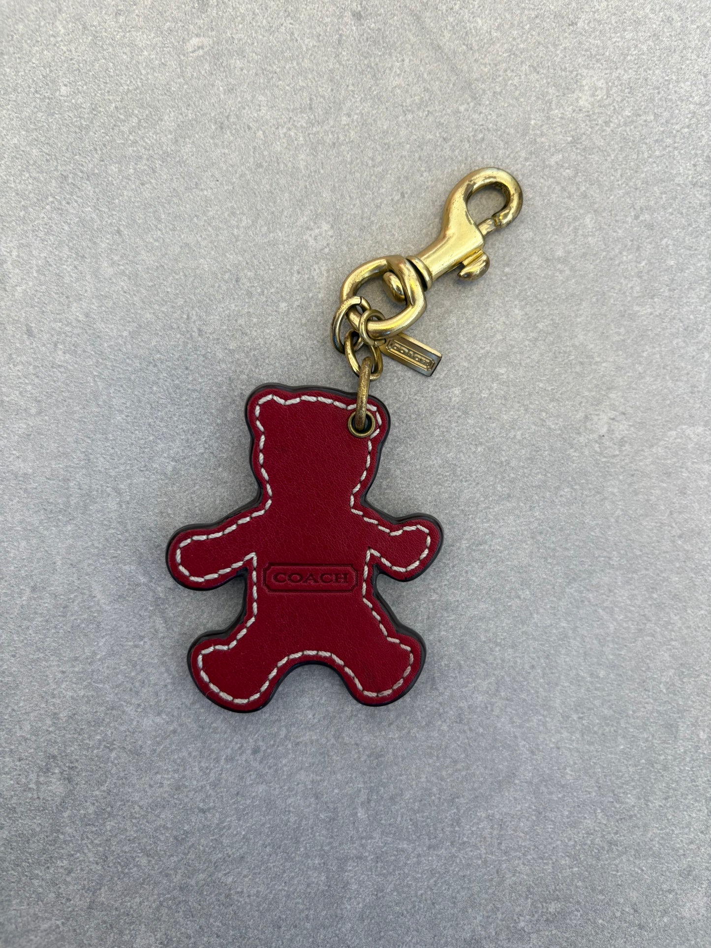 Coach Bear Bag Charm