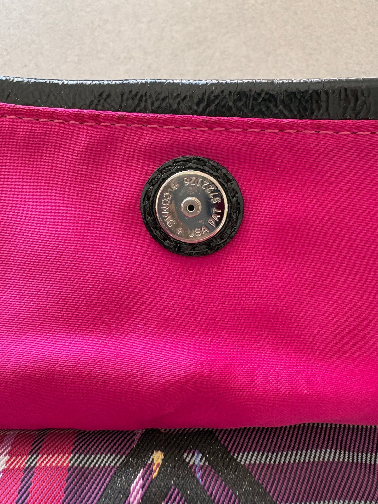 Coach Poppy Tartan Shoulder Bag