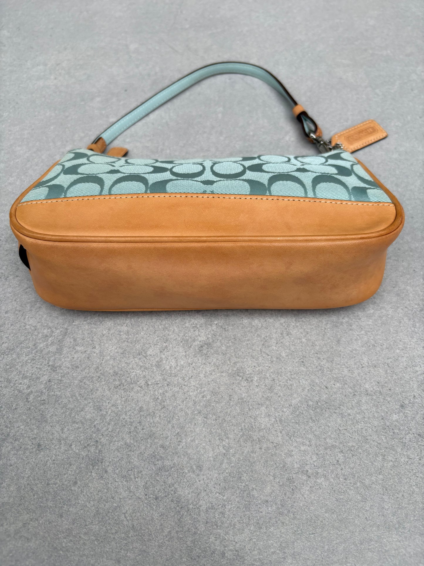 Coach Demi Blue Monogram