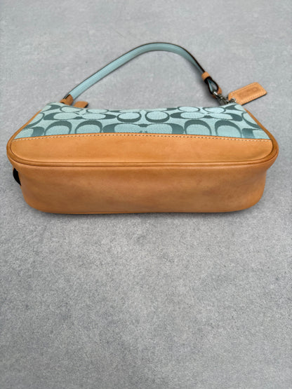 Coach Demi Blue Monogram