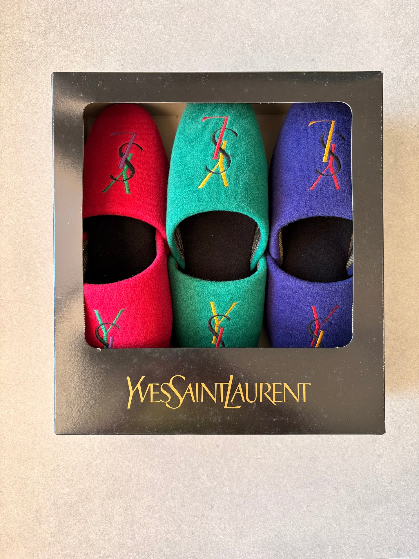 Yves Saint Laurent Slippers Green US 8