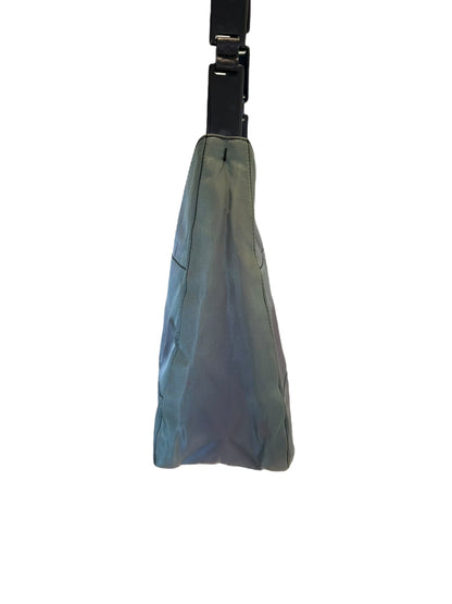 Prada Green Nylon Shoulder Bag