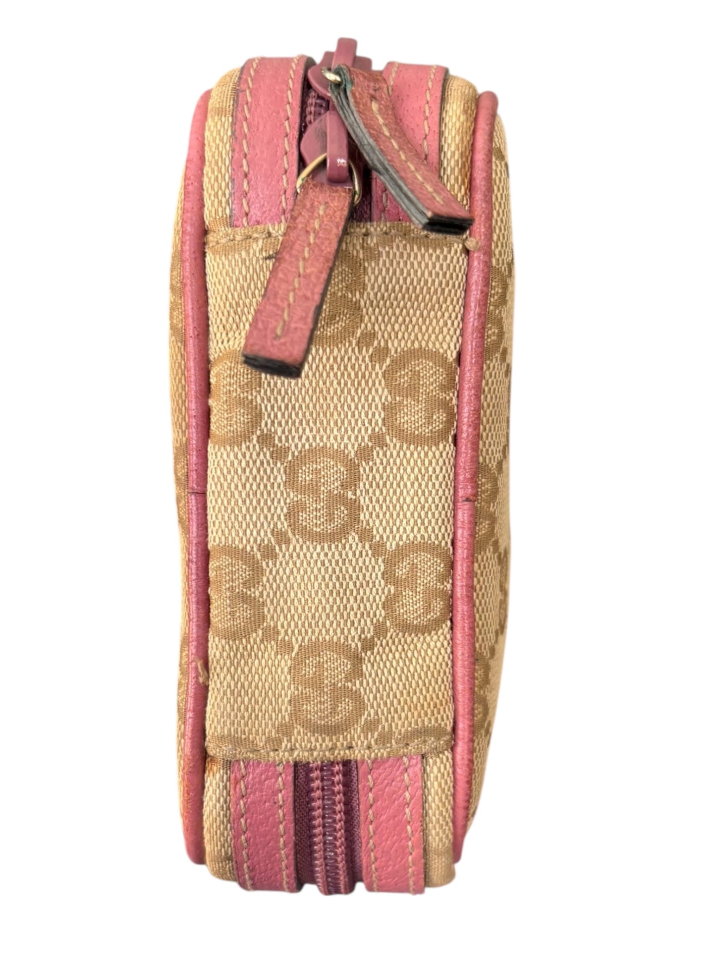 Gucci Biege and Pink Pouch