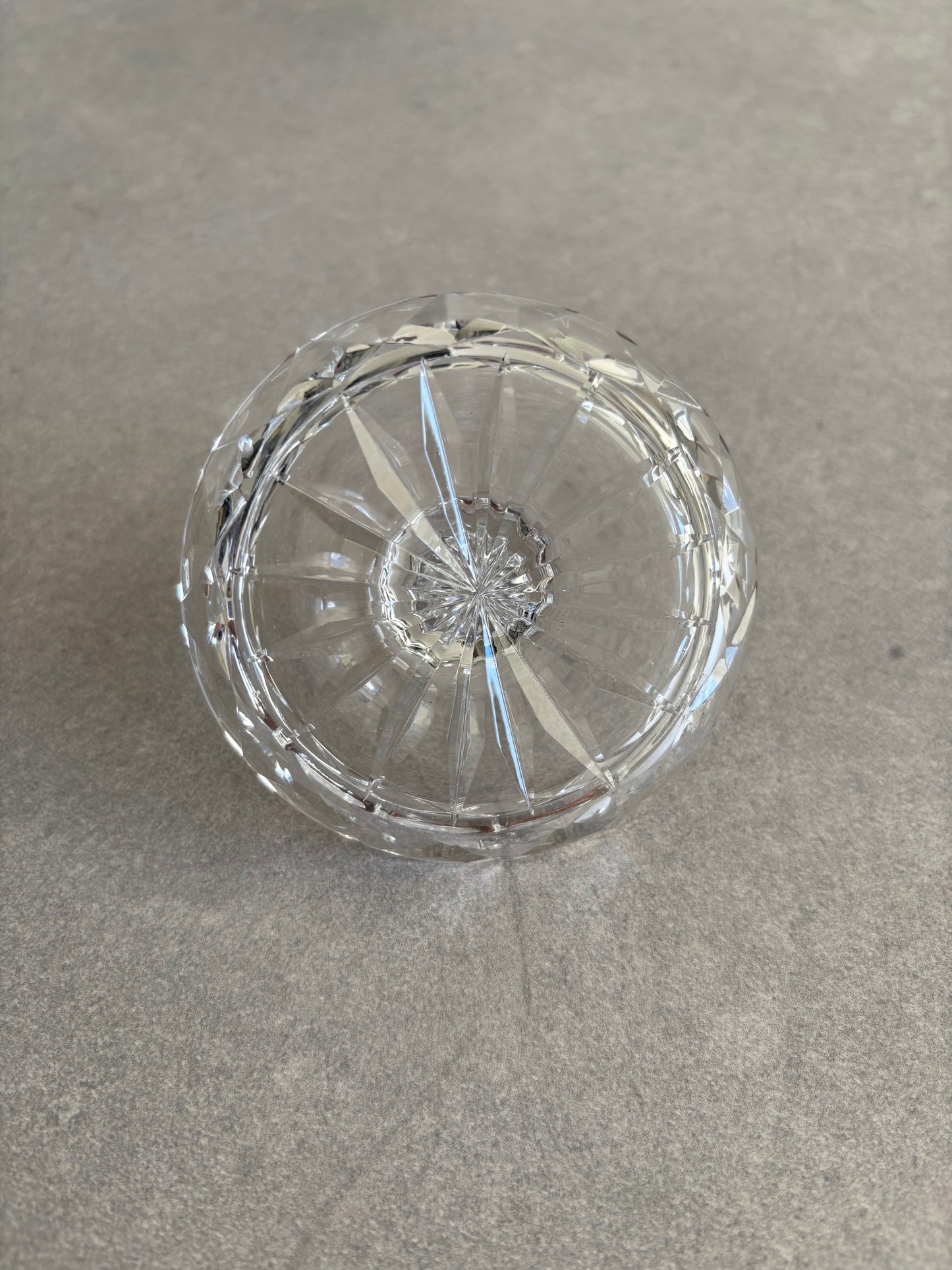 Vintage Crystal Ring Holder