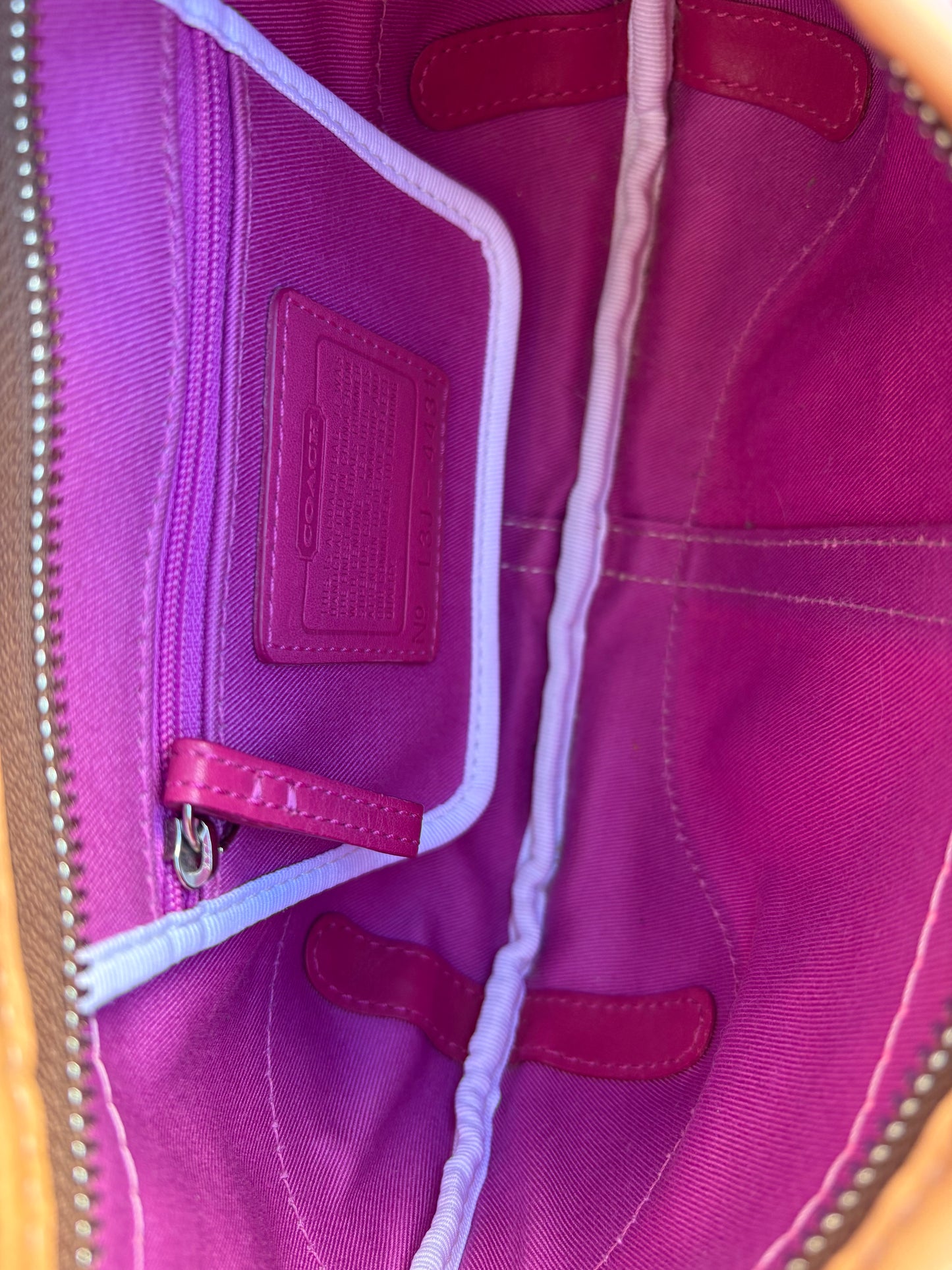 Coach Soho Moon Shoulder Bag Pink