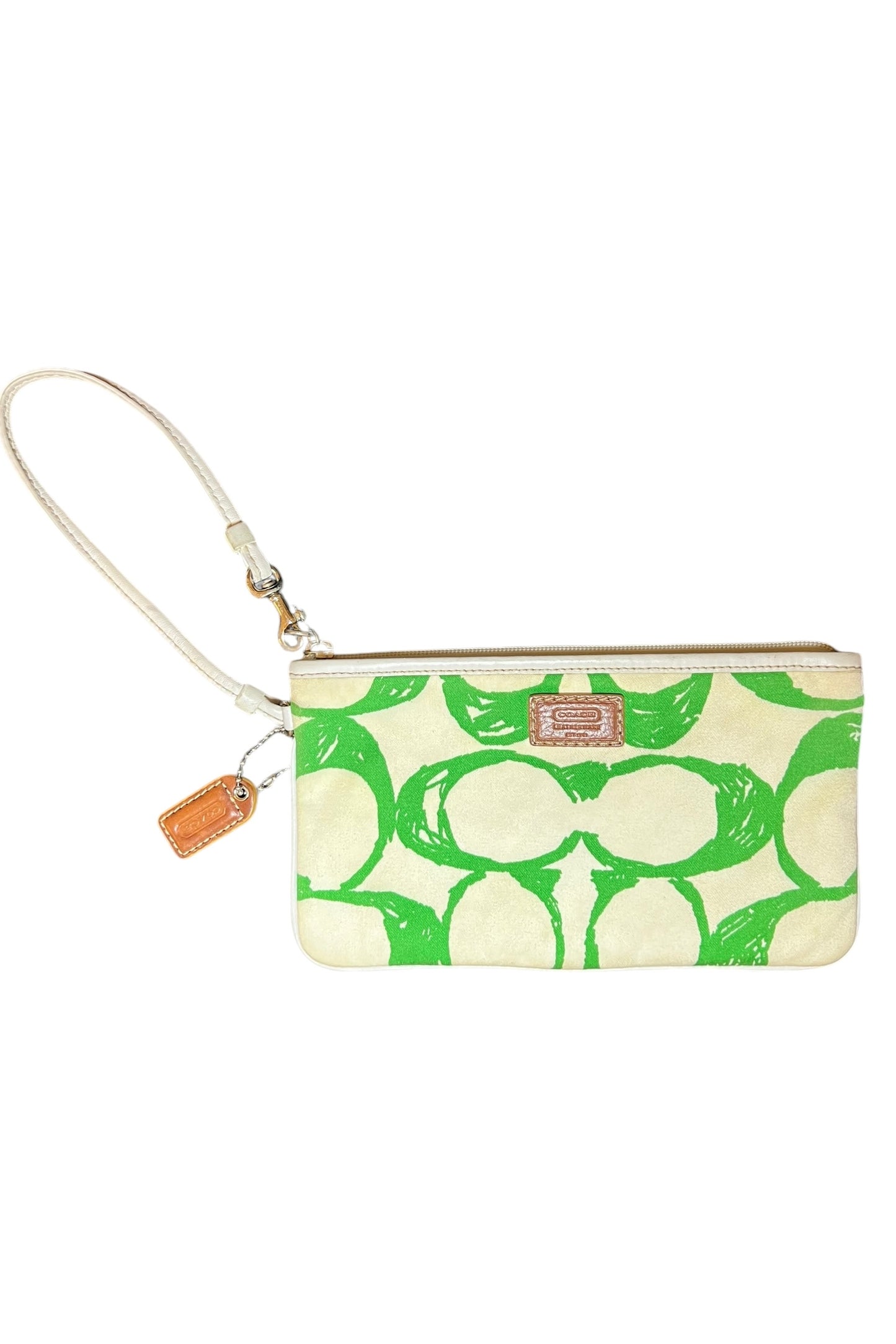 Coach Signature Pouch Green