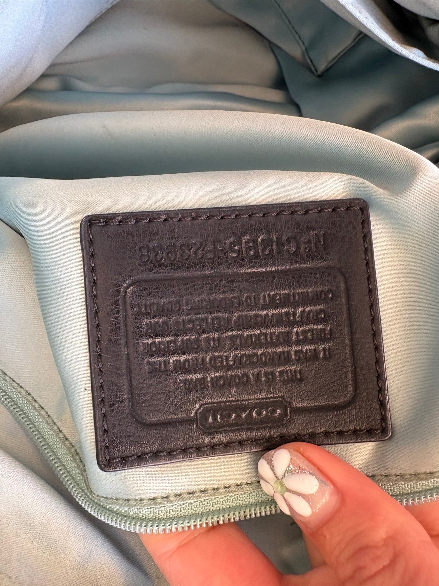 Coach Black and Grey Tote Bag