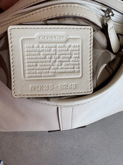 Coach Soho Cream Leather Shoulder Bag