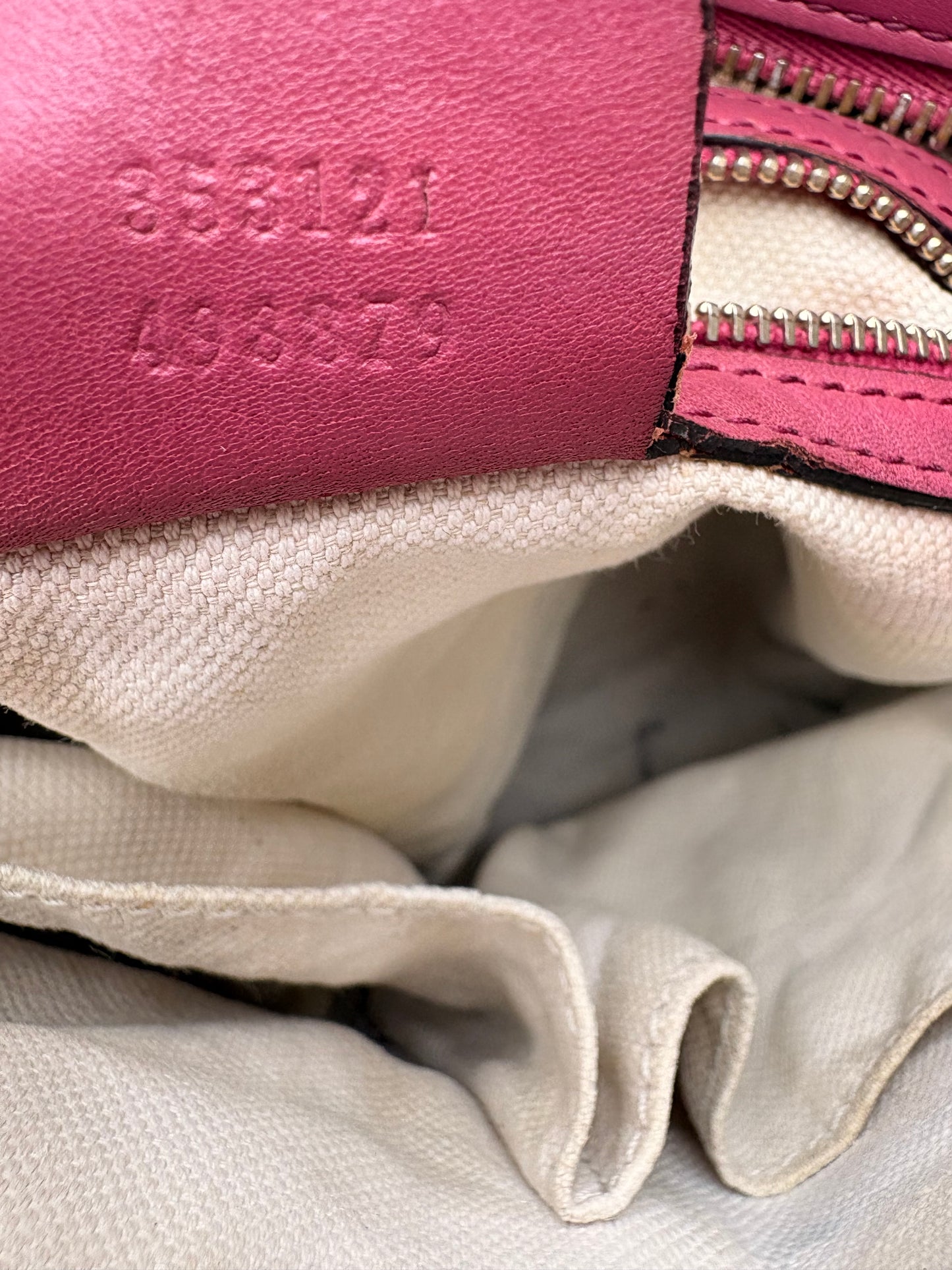 Gucci Small Guccissima Bree Satchel