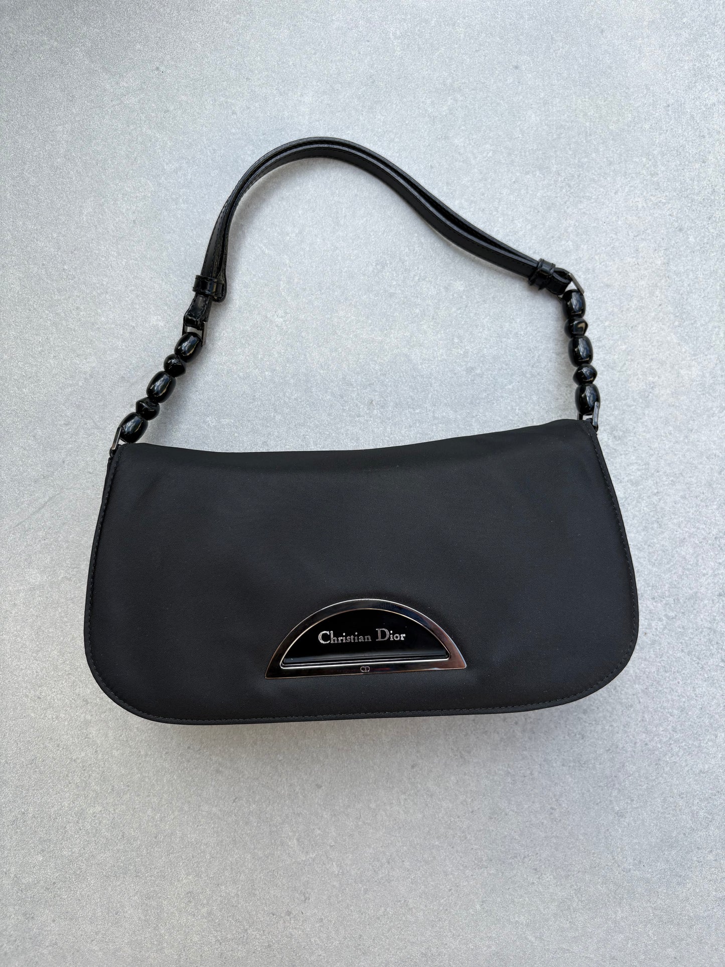 Christian Dior 2000s Black Malice Shoulder Bag