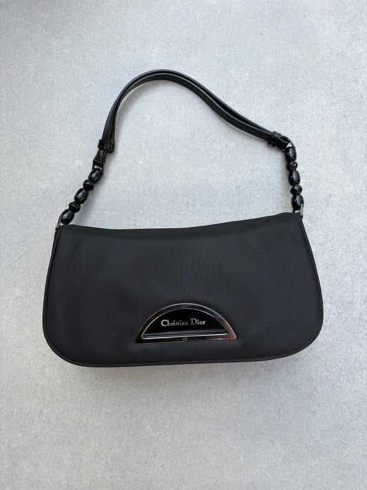 Christian Dior 2000s Black Malice Shoulder Bag