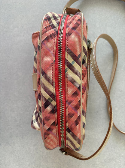 Burberry Pink Nova Check Crossbody