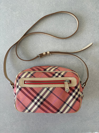 Burberry Pink Nova Check Crossbody