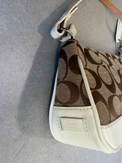 Coach Demi Beige Shoulder Bag