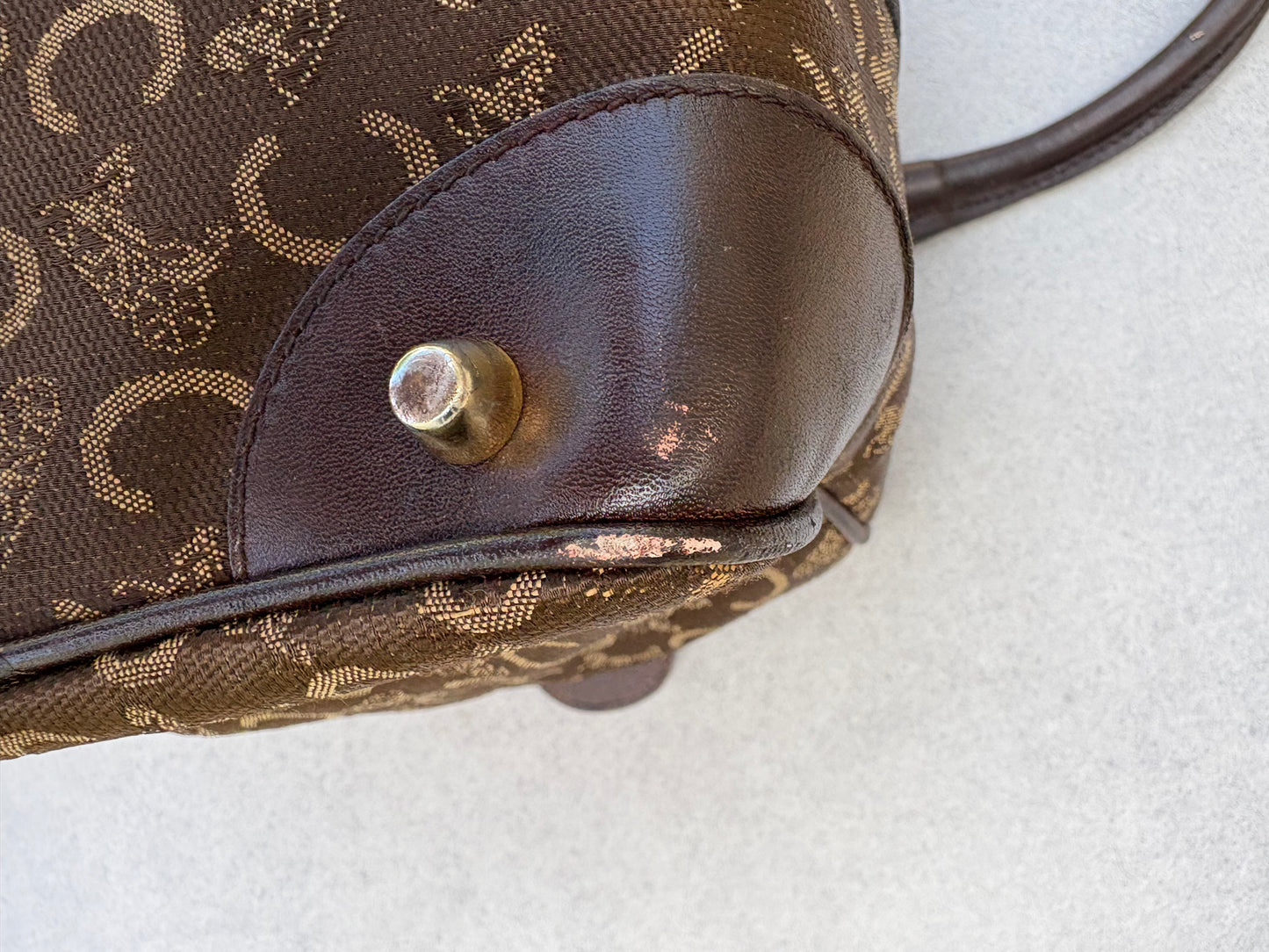 Celine Boston Bag Material
