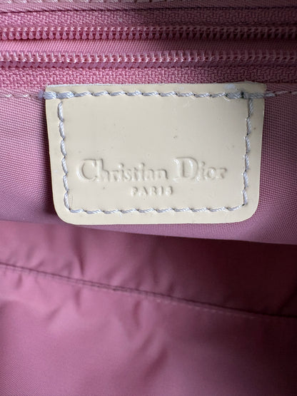 Christian Dior 2000s Pink Trotter Monogram Shoulder Bag