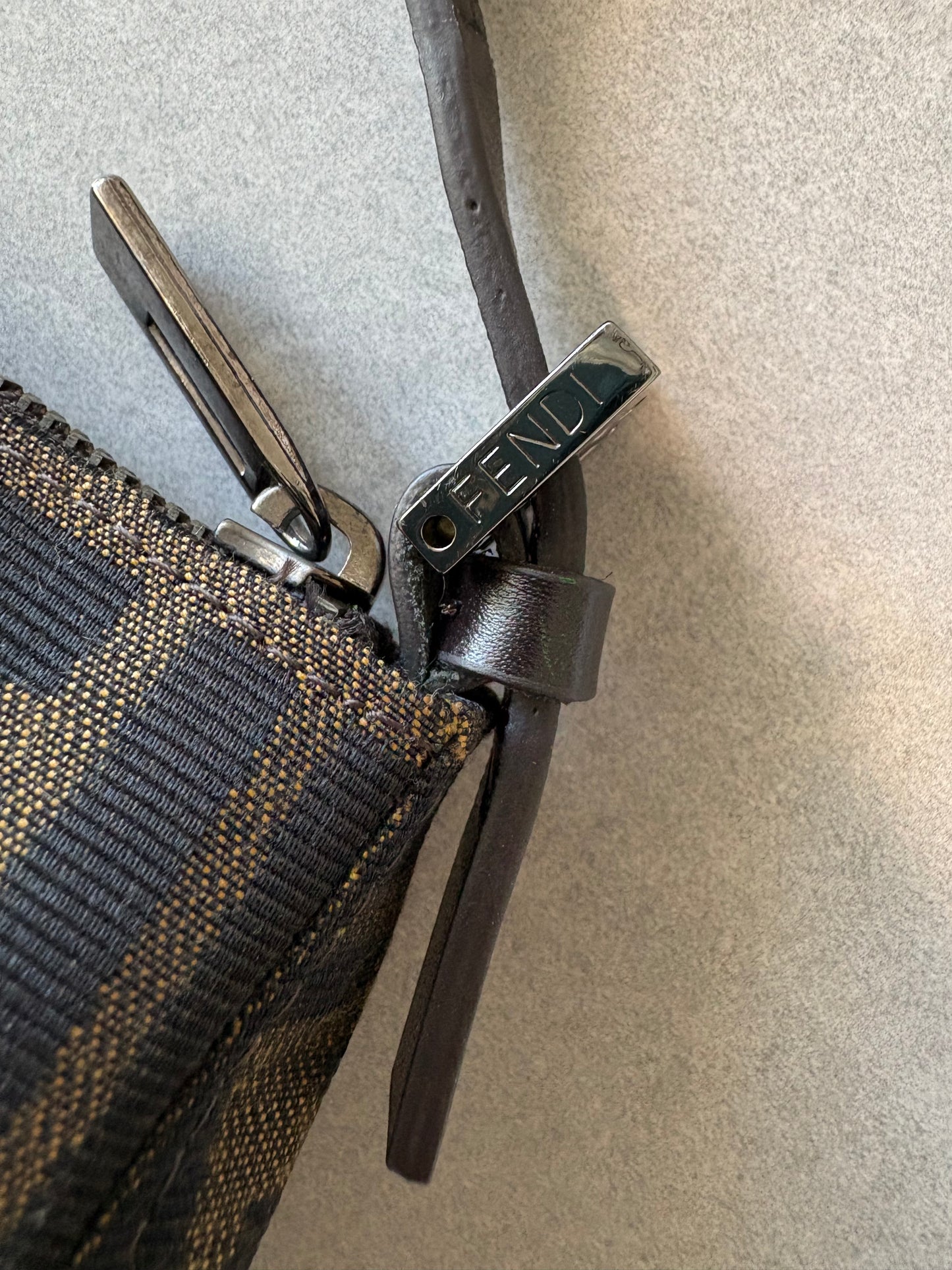 Fendi Baguette Shoulder Bag with Dust Bag