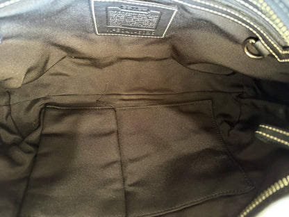Coach Soho Shoulder Bag Black Monogram